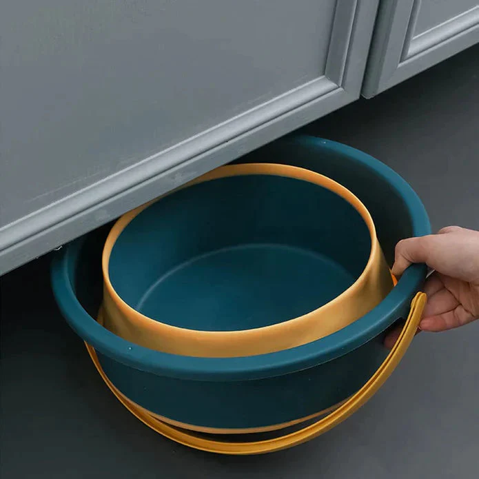 Balde de Silicone 10L Para Limpeza Retrátil Dobrável |  FlexiBucket™ - Image 3