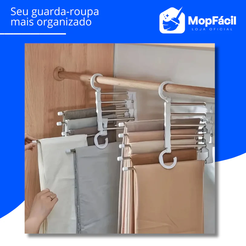 Cabide 5 em 1 - SmartSpace® | Compre 1, Leve 3 - Image 5