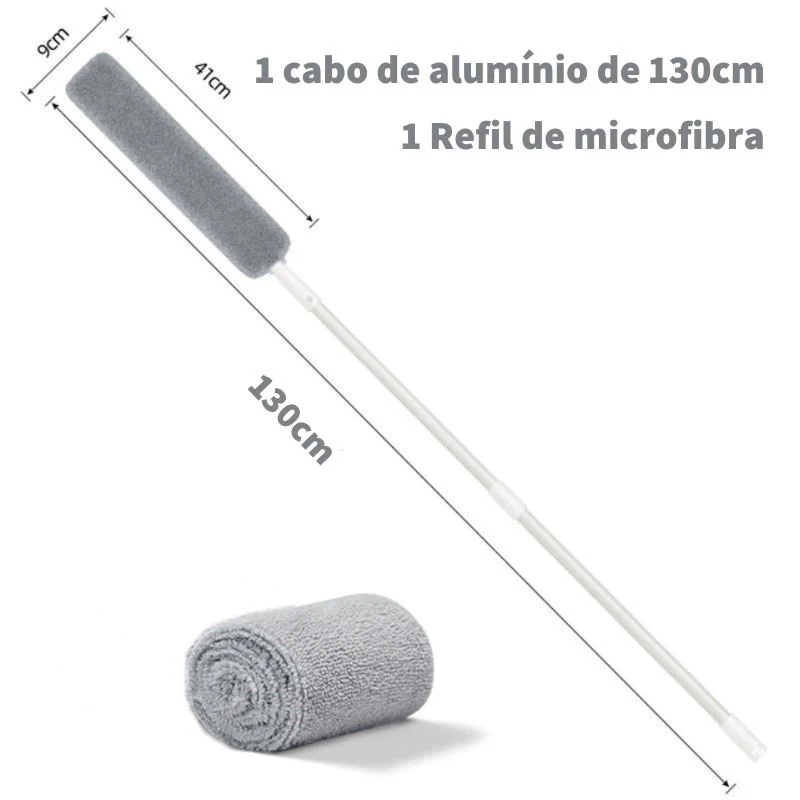 Escova Limpa Poeira Retrátil Espanador De Pó Flexível - DusterClean™ - Image 7