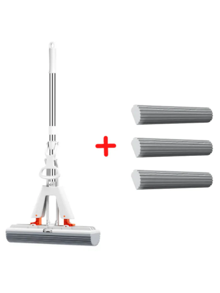 Esfregão Dobrável MaxMop©: Limpeza Fácil e Rápida! (Com Balde Incluso) - Image 10