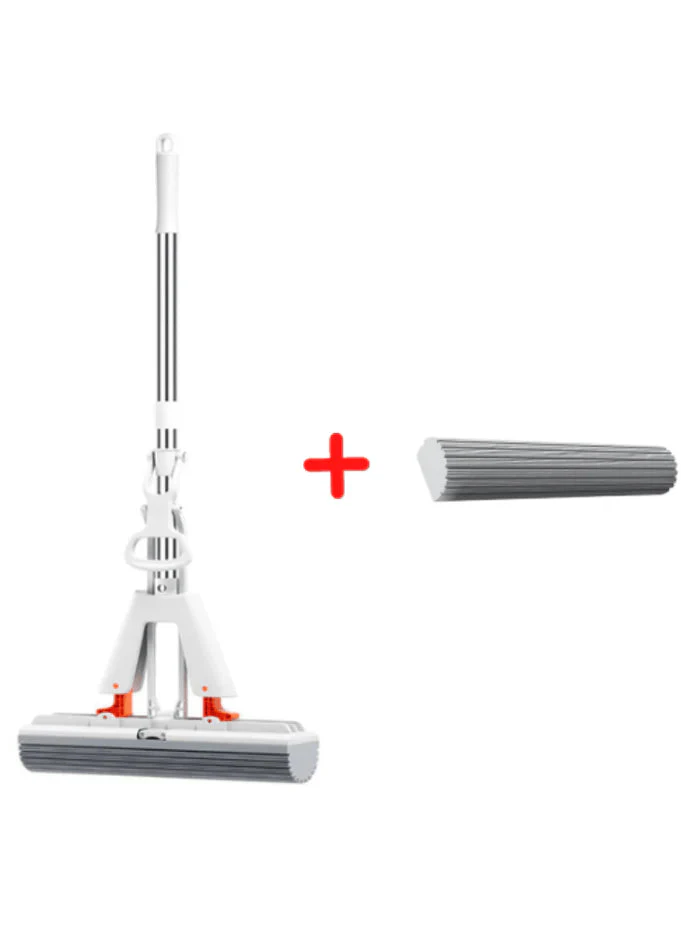 Esfregão Dobrável MaxMop©: Limpeza Fácil e Rápida! (Com Balde Incluso) - Image 8