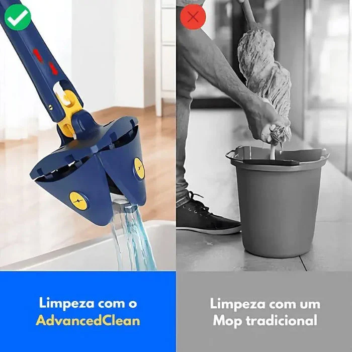 Mop de Limpeza Giratório - AdvancedClean© (+Brinde Grátis!) - Image 4