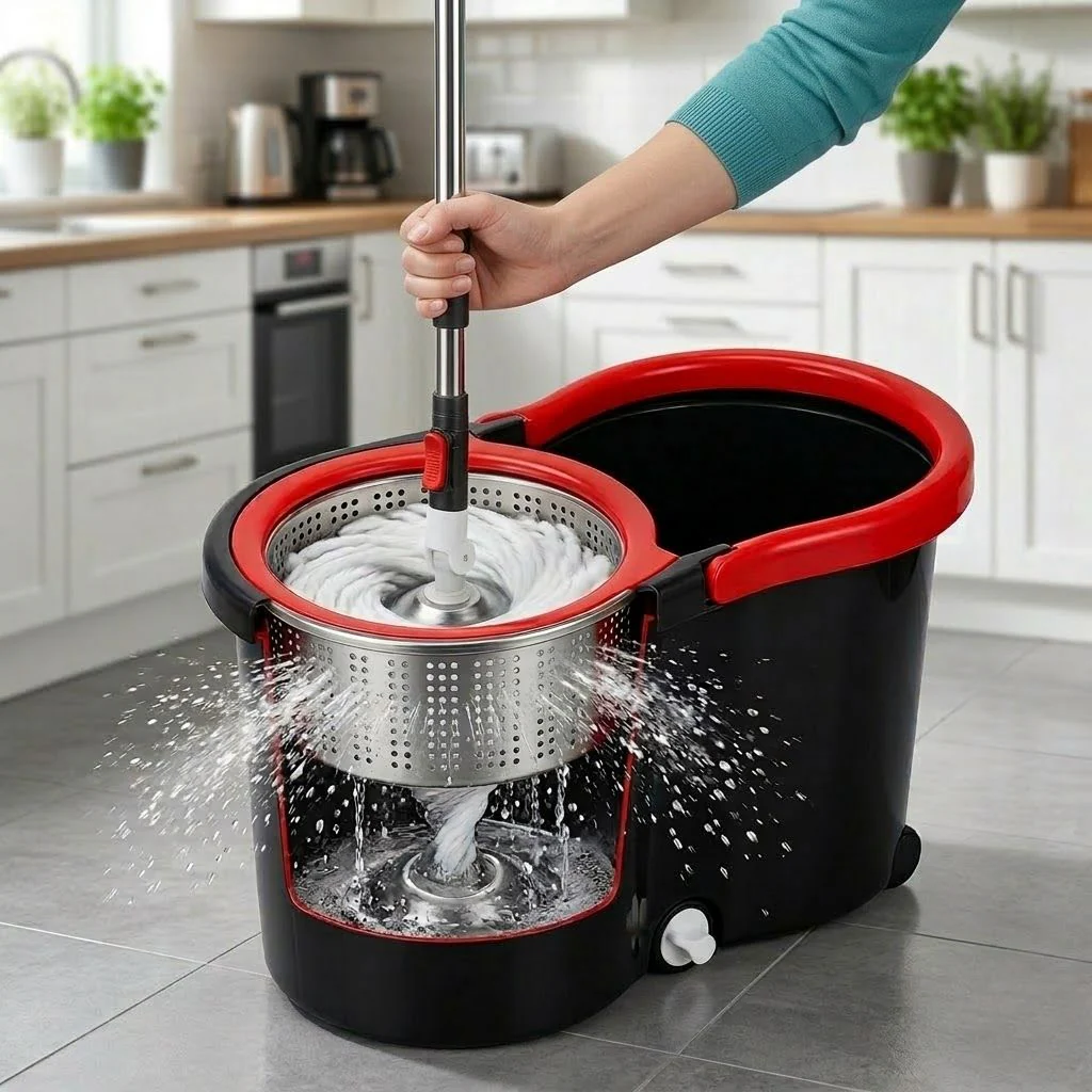 Mop Giratório Profissional 360° com Centrífuga - Image 3
