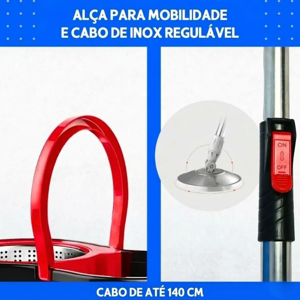 Mop Giratório Profissional 360° com Centrífuga - Image 6